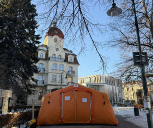 Punkt jest otwarty dla wszystkich, którzy w trudnych warunkach pogodowych potrzebują wsparcia