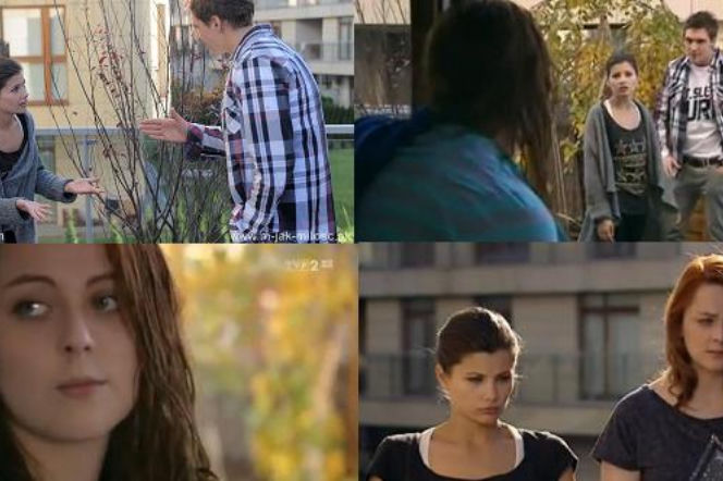 M jak MIŁOŚĆ odc. 978. Kasia (Agnieszka Sienkiewicz), Marcin (Mikołaj Roznerski), Klara (Magdelan Pociecha)