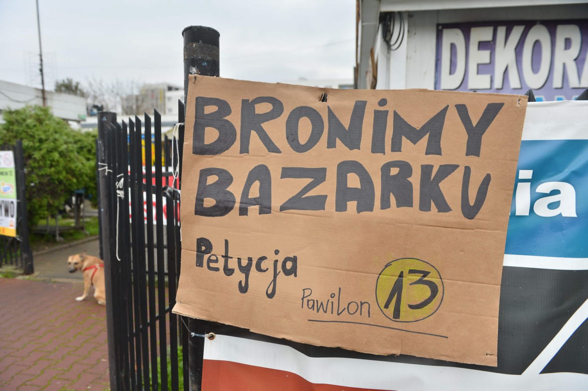 Zlikwidują bazarek na Gocławiu 