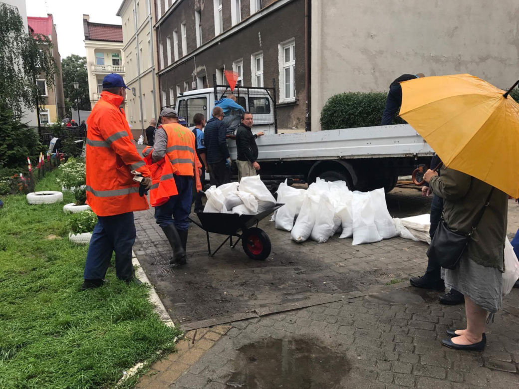 Podtopienia w Gdańsku