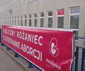 Różaniec przed szpitalem w Lublinie