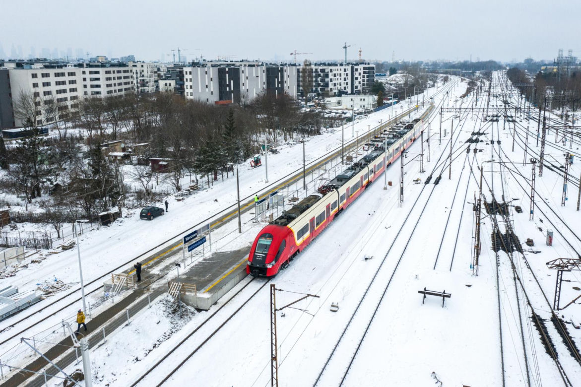 Nowy przystanek Warszawa Grochów