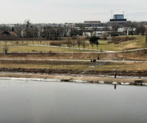 Tłumy nad Wartą w Poznaniu - 20.02.2021