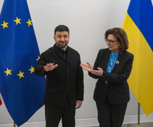 Wołodymyr Zełenski w polskim Sejmie