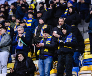 Arka Gdynia - Raków Częstochowa, zdjęcia kibiców i piłkarzy z meczu 17. kolejki PKO BP Ekstraklasy