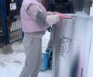 Doda ratuje psy przed mrozem