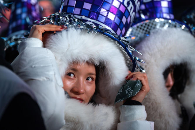 Tłumy powitały Nowy Rok 2026 na nowojorskim Times Square