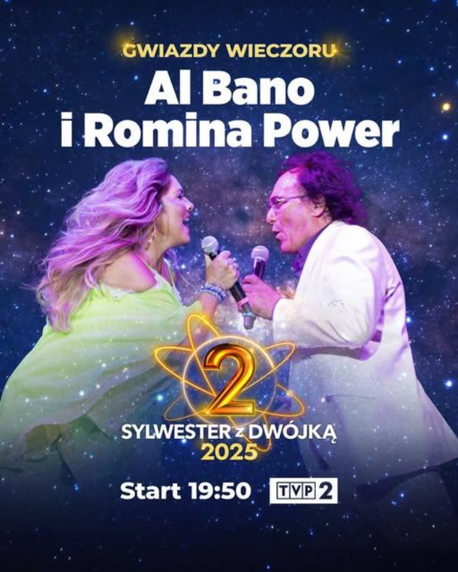 Al Bano i Romina Power gwiazdami Sylwestra z Dwójką TVP w Katowicach