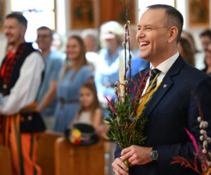 USA/ Prezydent Nawrocki podziękował przedstawicielom Polonii za to, że są ambasadorami Rzeczpospolitej Polskiej