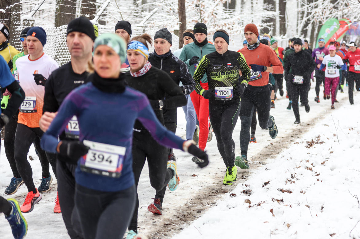 Za nami kolejny bieg z cyklu City Trail w Katowicach w pięknej, zimowej aurze