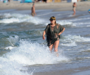 Seksbomba na plaży