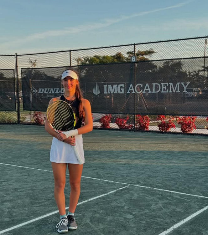 Oliwia Sybicka, 16-letnia stypendystka Igi Świątek