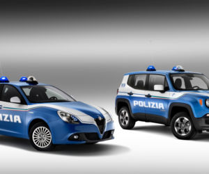 radiowóz Alfa Romeo Giulietta,  Jeep Renegade