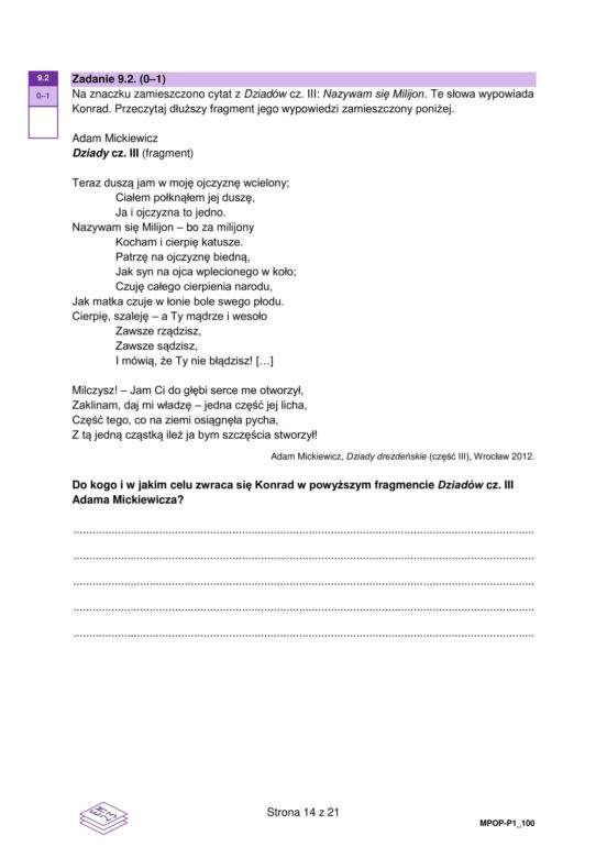 Matura próbna 2024: polski. Arkusze CKE i odpowiedzi. Poziom podstawowy [Formuła 2023]