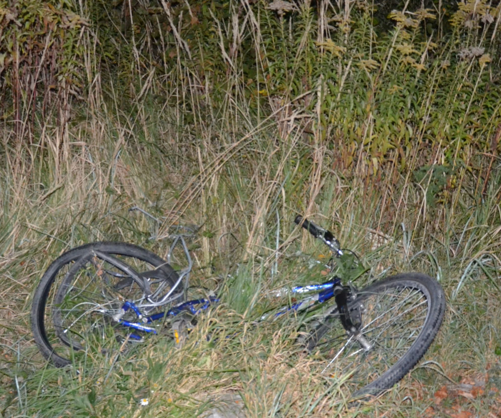 Śmiertelny wypadek rowerzysty