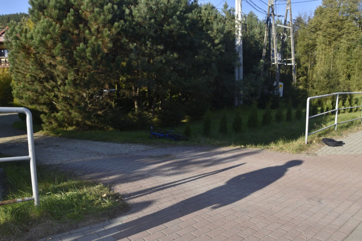 Wypadek 13-letniego rowerzysty w Tuchowie