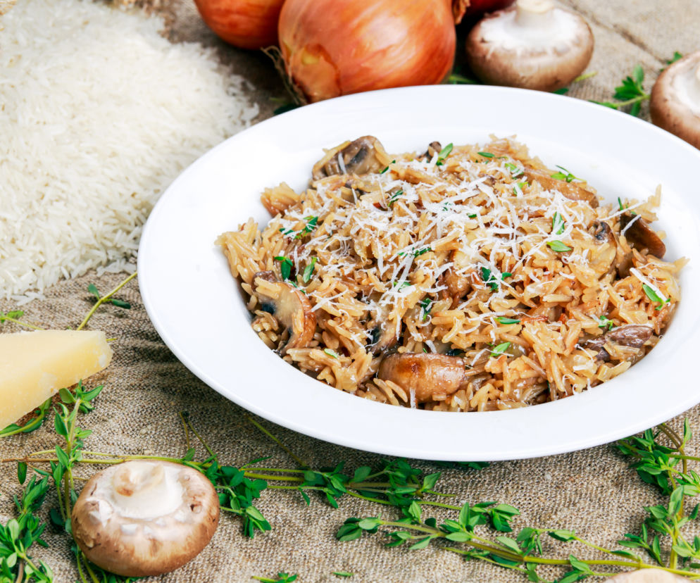 Risotto z podgrzybkami: włoski pomysł na podgrzybki [przepis]
