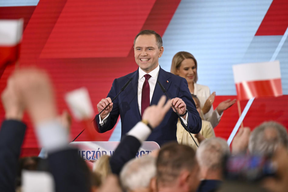 Szczygieł komentuje zachowanie Nawrockiego na debacie