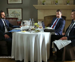 Barwy szczęścia. Piotr Walawski (Piotr Jankowski), Wadim (Vadim Affanassiev), Władimir (Paval Kryksunou)