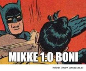 MEMY Korwin-Mikke uderzył Boniego