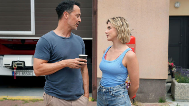 Barwy szczęścia odc. 3294. Janka (Oliwia Drożdżyk), Mariusz (Rafał Cieszyński)