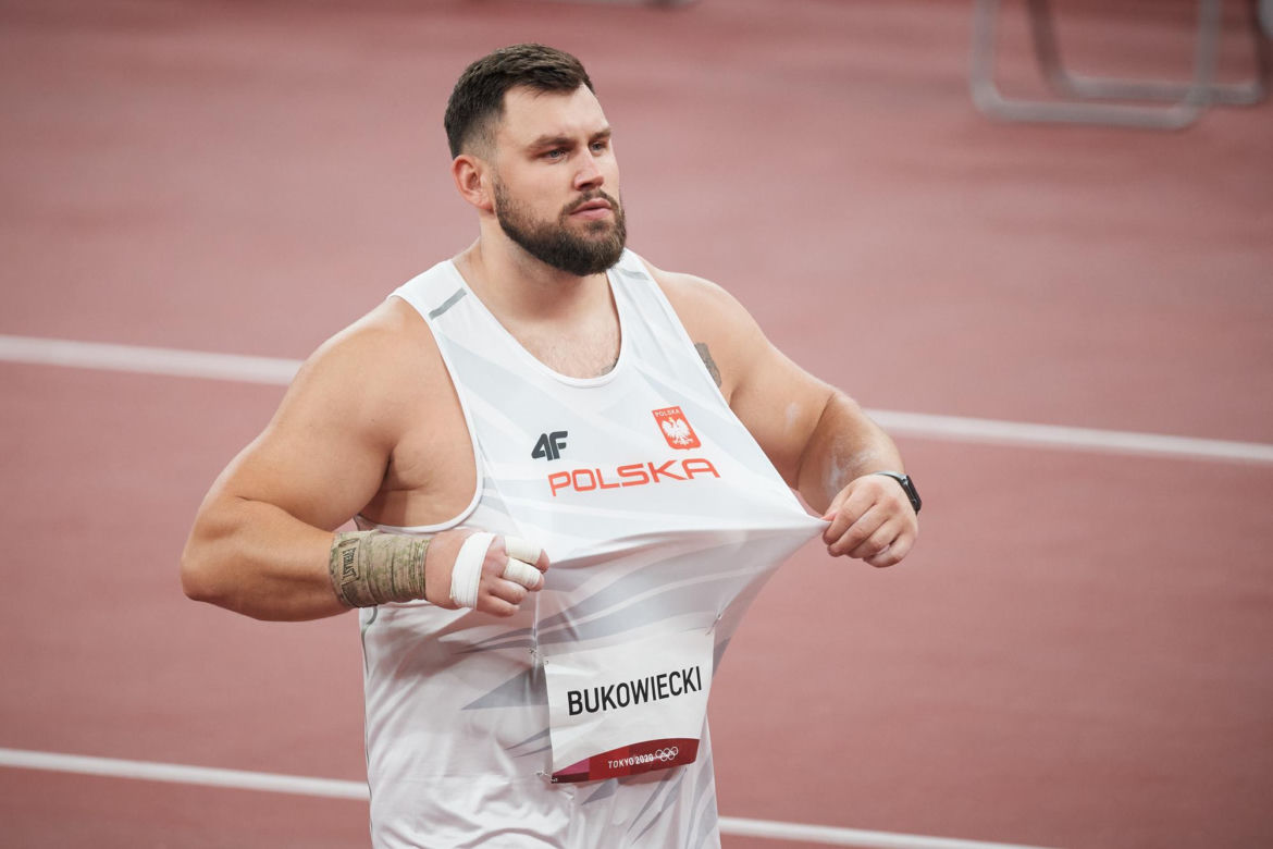 Konrad Bukowiecki waży 150 kg!