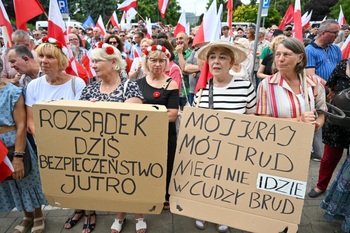 Protesty przeciwko migracji w całym kraju!