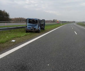 Wypadek na A4 w rejonie Nowych Żukowic