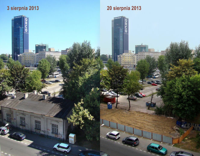 Nieistniejący budynek przy Chmielnej 73 w Warszawie