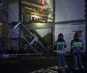 Zawalił się strop stacji uzdatniania wody! Trzy osoby poszkodowane