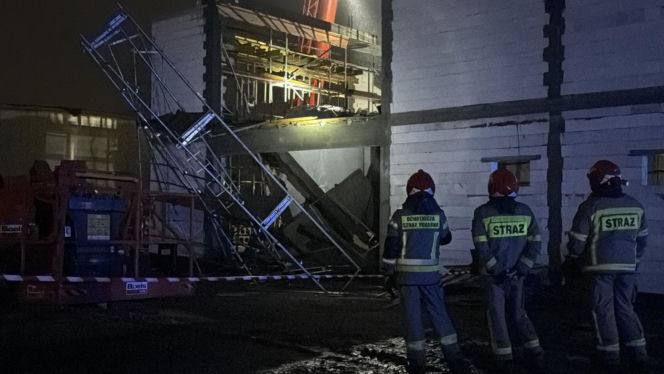 Zawalił się strop stacji uzdatniania wody! Trzy osoby poszkodowane