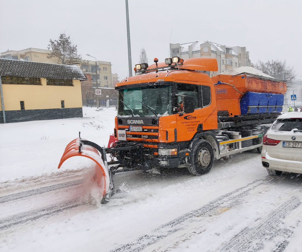 Gigantyczne koszty zimy! Tyle wydali już bydgoscy drogowcy. Zobacz ile milionów wydali