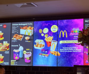 Zestaw Super Mario McDonald's w Niemczech