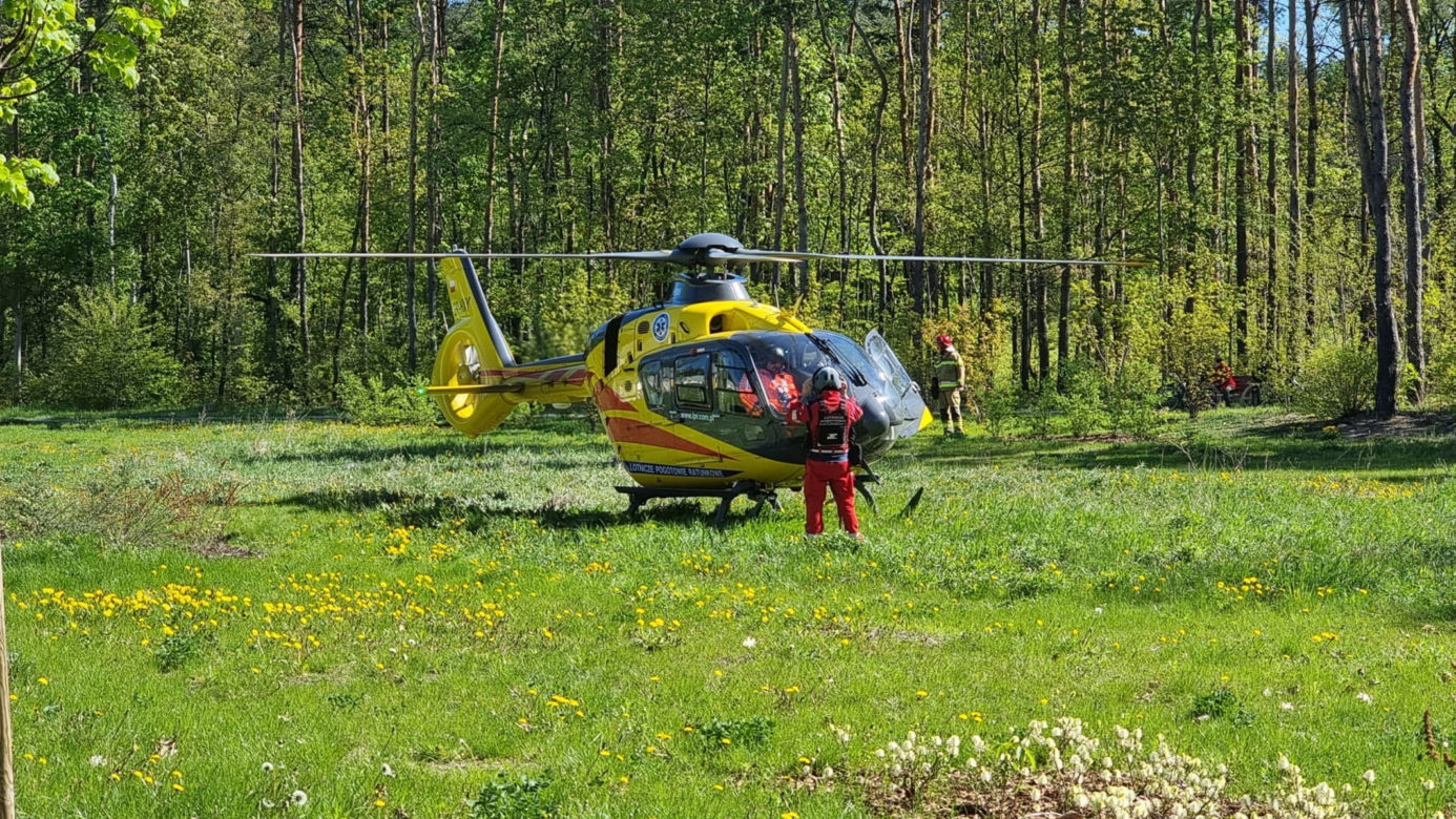 Kierowca bez uprawnień potrącił 13-letniego rowerzystę. Chłopiec też nie był bez winy 