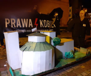 Protest i spisywanie w Toruniu