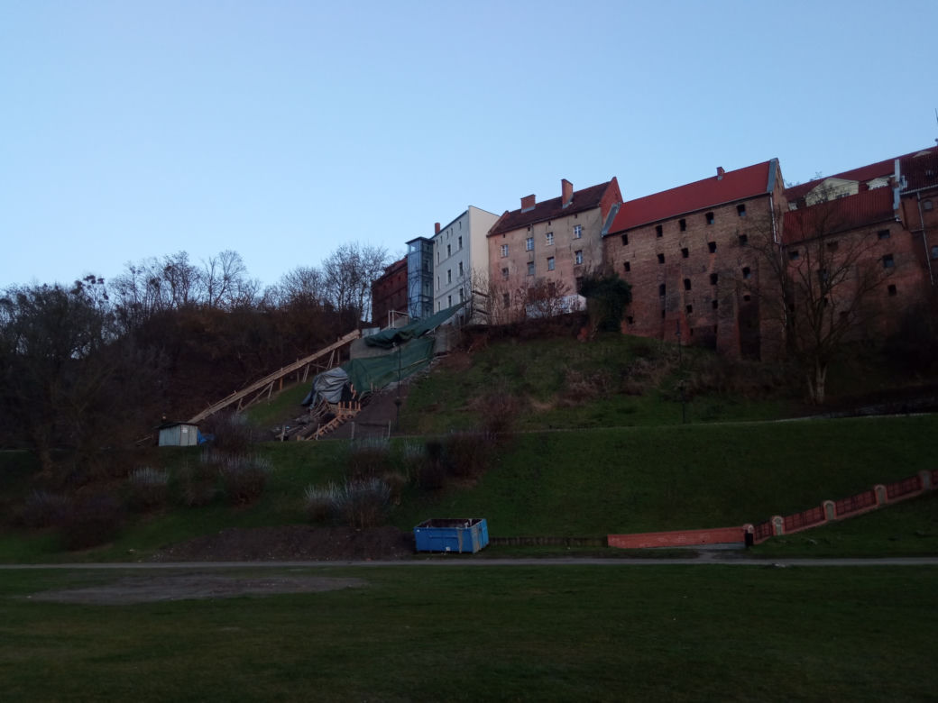 Remont spichlerza nr 57 w Grudziądzu