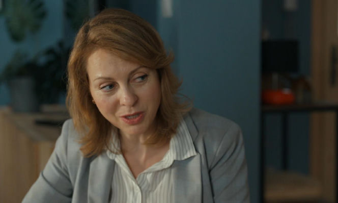 Barwy szczęścia, odcinek 3290. Dorota Kujawiak (Karina Seweryn)