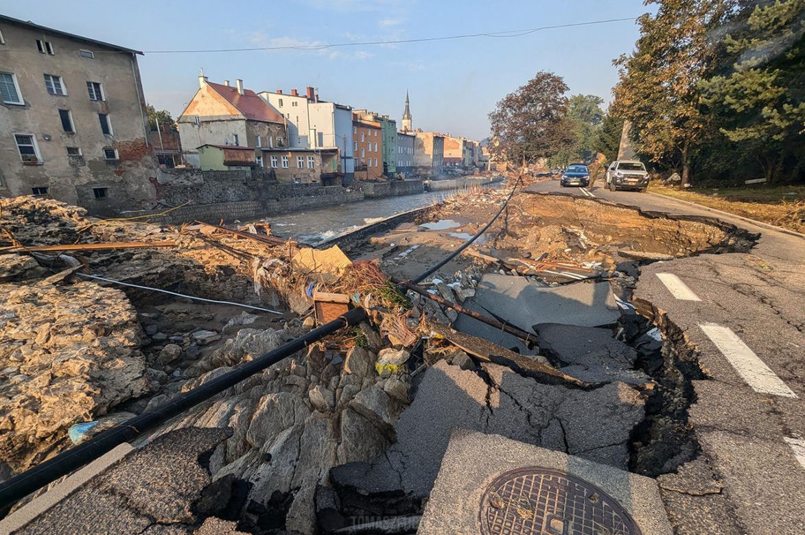 Lądek Zdrój po powodzi