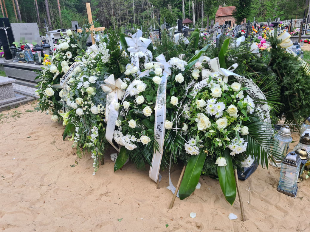 Bliscy pożegnali Mateusza, który zginął pędząc do pracy w Radawie [GALERIA]