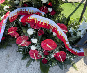 Tak wygląda grób Łukasza Litewki dzień po pogrzebie. Widok rozdziera serce