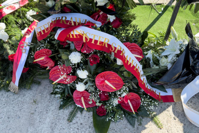 Tak wygląda grób Łukasza Litewki dzień po pogrzebie. Widok rozdziera serce