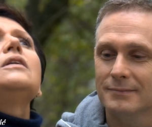 M jak miłość odcinek 1204. Artur Rogowski (Robert Moskwa), Marysia (Małgorzata Pieńkowska)