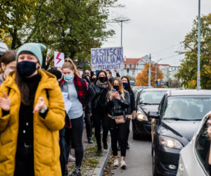 Strajk Kobiet: Protest w Gdańsku! Policja użyła gazu. 4 osoby zatrzymane [ZDJĘCIA]