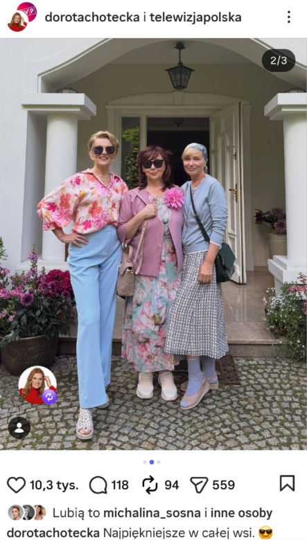 Ranczo nowy sezon 11. Więcławska (Dorota Chotecka-Pazura), Hadziukowa (Dorota Nowakowska), Solejukowa (Katarzyna Żak)