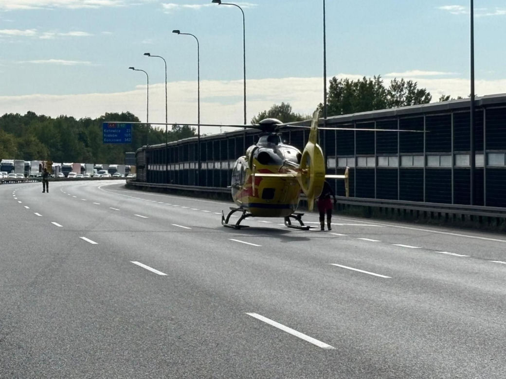  Zabrze: Tragedia na autostradzie A4. Zginął prezes śląskiego klubu piłkarskiego 
