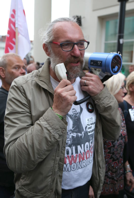 Kijowski został fryzjerem