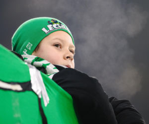 Lechia Gdańsk - Cracovia, zdjęcia kibiców z meczu 20. kolejki PKO BP Ekstraklasy