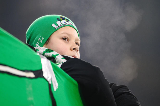 Lechia Gdańsk - Cracovia, zdjęcia kibiców z meczu 20. kolejki PKO BP Ekstraklasy