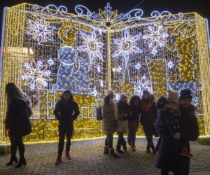 Świąteczne iluminacje w Warszawie
