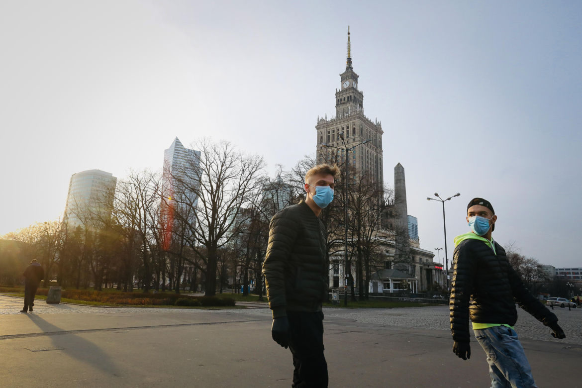 Pandemia COVID-19 na ulicach Warszawy